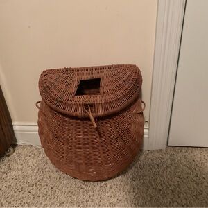Wicker Storage Basket - Brown